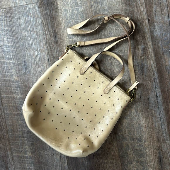Madewell mini Transport perforated Beige Leather Crossbody bag - Picture 16 of 16